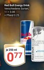 Energy Drink Angebote von Red Bull bei GLOBUS Neubrandenburg für 0,77 €
