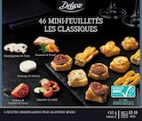 46 mini-feuilletés les classiques - Deluxe - Lidl à Montpellier 46 mini-feuilletés les classiques - Deluxe en promo chez Lidl Montpellier à 3,99 €