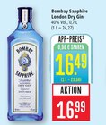 London Dry Gin Angebote von Bombay Sapphire bei Marktkauf Ulm für 16,49 €