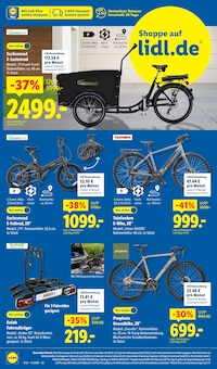 Fahrradträger im Lidl Prospekt "LIDL LOHNT SICH" mit 68 Seiten (Gelsenkirchen)