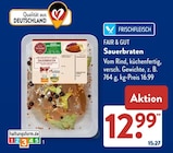 Sauerbraten Angebote von FAIR & GUT bei ALDI SÜD Niederkassel für 12,99 €