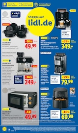 Kaffeevollautomat im Lidl Prospekt in Kirchheim Aktueller Lidl Prospekt mit Kaffeevollautomat, "LIDL LOHNT SICH", Seite 40