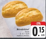 Aktuelles Weizenbrötchen Angebot bei E center in Dresden ab 0,15 €