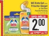 Reinigungsmittel im EDEKA Prospekt Gel von WC Ente im aktuellen EDEKA Prospekt für 2,00 €