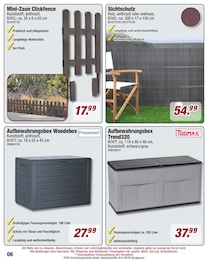 Zaun Sichtschutz Angebot & Preis im aktuellen POCO Prospekt Zaun Sichtschutz Angebot im aktuellen POCO Prospekt auf Seite 6