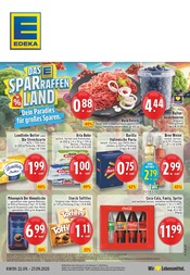 EDEKA Discounter Prospekt der aktuellen Woche mit 24 Seiten, gültig von 22.09.2025 bis 27.09.2025, in Viersen und Umgebung Aktueller EDEKA Discounter Prospekt in Viersen und Umgebung, "Aktuelle Angebote" mit 24 Seiten, 22.09.2025 - 27.09.2025