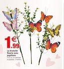 La branche fleurie avec papillons à Bazarland dans Le Caylar La branche fleurie avec papillons à Bazarland dans Le Caylar