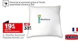 Oreiller sommeil paisible 60x60 cm. - DODO - But à Versailles Oreiller sommeil paisible 60x60 cm. - DODO en promo chez But Versailles à 19,99 €