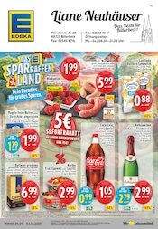 Aktueller EDEKA Prospekt mit Rotkäppchen Sekt, "Aktuelle Angebote", Seite 1