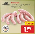 Aktuelles Bratwürste Angebot bei Netto Marken-Discount in Trier ab 1,99 €
