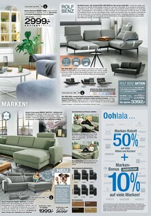 Sofa im aktuellen Ostermann Prospekt (Wuppertal) Sofa im Ostermann Prospekt "Neue Möbel wirken Wunder." mit 12 Seiten (Wuppertal)