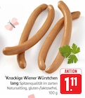 Knackige Wiener Würstchen lang Angebote bei E center Singen für 1,11 €