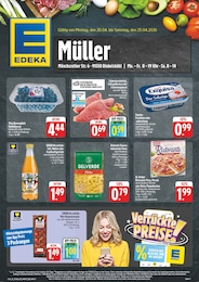 EDEKA Prospekt für Dinkelsbühl: "Wir lieben Lebensmittel!", 8 Seiten, 20.04.2026 - 25.04.2026