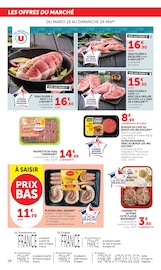 Viande en promo dans le catalogue Super U à la page 28