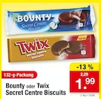 Secret Centre Biscuits Angebote von Bounty bei Zimmermann Hannover für 1,99 €