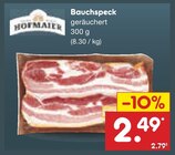 Bauchspeck im Angebot bei Netto Marken-Discount in Rostock Bauchspeck Angebote von Hofmaier bei Netto Marken-Discount Rostock für 2,49 €