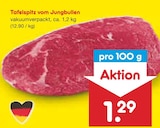 Aktuelle Rindfleisch Angebote bei Netto Marken-Discount in Reutlingen Aktuelles Tafelspitz vom Jungbullen Angebot bei Netto Marken-Discount in Reutlingen ab 1,29 €