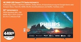 4K UHD LED Smart TV Serie von Philips im aktuellen V-Markt Prospekt für 449,00 €