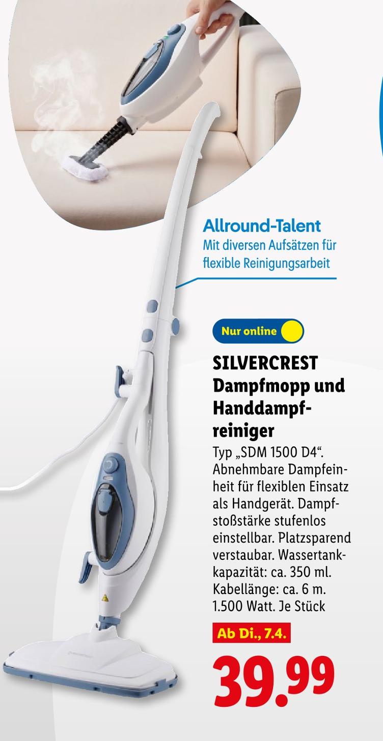 Dampfmopp und Handdampf-reiniger