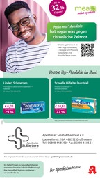 Apotheke Prospekt von mea - meine apotheke in Großrosseln Aktueller mea - meine apotheke Apotheken Prospekt für Großrosseln: Unsere Juni-Angebote mit 4} Seiten, 01.06.2025 - 30.06.2025
