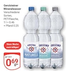 Aktuelle Gerolsteiner Angebote bei GLOBUS in Braunschweig Aktuelles Mineralwasser Naturell Angebot bei GLOBUS in Braunschweig ab 0,69 €