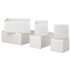 Box 6er-Set weiß im Angebot bei IKEA in Ahlen Box 6er-Set weiß Angebote von SKUBB bei IKEA Ahlen für 4,99 €
