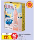 AOP Côtes de Provence Rosé - Billette à 13,71 € dans le catalogue Intermarché Express