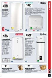 Prix et réduction Chauffe-Eau Électrique dans le prospectus Brico Dépôt en cours Offre Chauffe-Eau Électrique dans le catalogue Brico Dépôt du moment à la page 11