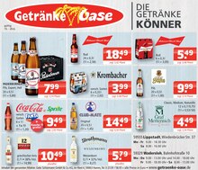 Cola im aktuellen Getränke Oase Prospekt (Lippstadt) Cola im Getränke Oase Prospekt "Aktuelle Angebote" mit 1 Seiten (Lippstadt)