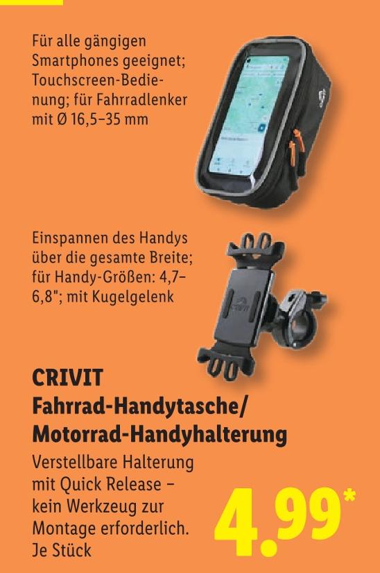 Motorrad-Handyhalterung