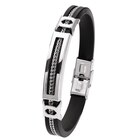 Bracelet Acier Et Silicone Noir à Auchan Hypermarché dans Nogent-sur-Oise Bracelet Acier Et Silicone Noir à Auchan Hypermarché dans Nogent-sur-Oise