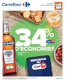 Offre Ricard dans le catalogue Carrefour du moment à la page 1