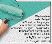 Tapete von ATLANTIS bei BAUHAUS Tapete von ATLANTIS für 6,95 € bei BAUHAUS im Prospekt "Handzettel KW 44"