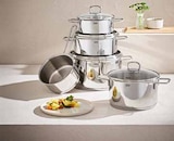 Topf-Set „Alicante“ im Angebot bei XXXLutz Möbelhäuser in Erkelenz Topf-Set „Alicante“ Angebote von Silit bei XXXLutz Möbelhäuser Erkelenz für 119,90 €