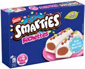 Bûchettes Smarties - Colruyt à Nancy Bûchettes Smarties en promo chez Colruyt Nancy à 1,96 €