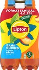 Lipton zéro saveur pêche - LIPTON en promo à 2,45 € chez Lidl Lipton zéro saveur pêche - LIPTON dans le catalogue Lidl