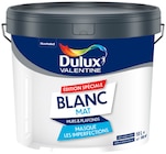 Blanc Mat Peinture mur et plafond - Dulux Valentine en promo chez Weldom Cagnes-sur-Mer à 29,90 €