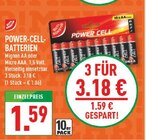 Aktuelles Power-Cell-Batterien Angebot bei Marktkauf in Recklinghausen ab 3,18 €