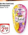 Aktuelle Rasierer Angebote bei GLOBUS in Braunschweig Aktuelles Miss Soleil Color Angebot bei GLOBUS in Braunschweig ab 2,99 €
