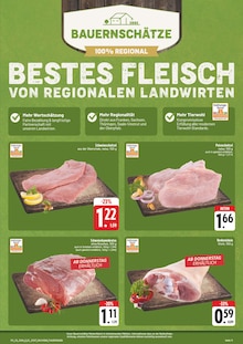 Schweinefleisch im EDEKA Prospekt "Wir lieben Lebensmittel!" mit 28 Seiten (Leipzig)