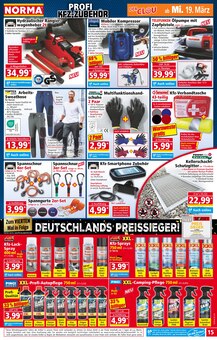 Fahrrad im Norma Prospekt "Mehr fürs Geld" mit 20 Seiten (München)