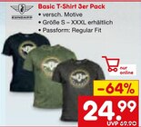 Basic T-Shirt 3er Pack Angebote von Zundapp bei Netto Marken-Discount Düsseldorf für 24,99 €