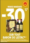 Intermarché Super Airvault - Promo -30% de remise immédiate sur tout BARON DE LESTAC Promo -30% de remise immédiate sur tout BARON DE LESTAC à dans le catalogue Intermarché Super à Airvault