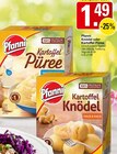Knödel oder Kartoffel Püree Angebote von Pfanni bei WEZ Bad Oeynhausen für 1,49 €