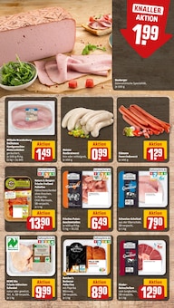 Bratwurst im aktuellen REWE Prospekt (Wiesbaden) Bratwurst im REWE Prospekt "Dein Markt" mit 18 Seiten (Wiesbaden)