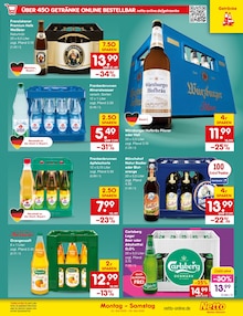 Saft im Netto Marken-Discount Prospekt "Aktuelle Angebote" mit 69 Seiten (Fürth)