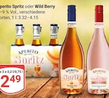 Aperito Spritz Angebote bei GLOBUS Rostock für 2,49 €