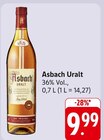 Uralt im Angebot bei E center in Neustadt Uralt Angebote von Asbach bei E center Neustadt für 9,99 €