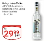 Noble Vodka Angebote von Beluga bei GLOBUS Speyer für 29,99 €