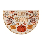 Tapis demi lune cosy season coco en promo chez B&M Tapis demi lune cosy season coco dans le catalogue B&M